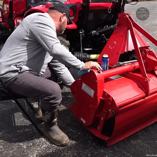 How to Take Care of Your Tractor Tiller #TractorTips #TractorWork #TillingSoil #FarmEquipment | Tony's Tractor Adventure Homestead