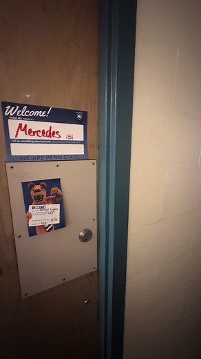 The best dorm in Pollock @Penn State University #pollockhalls #beaver #psu #pennstate @mercedes