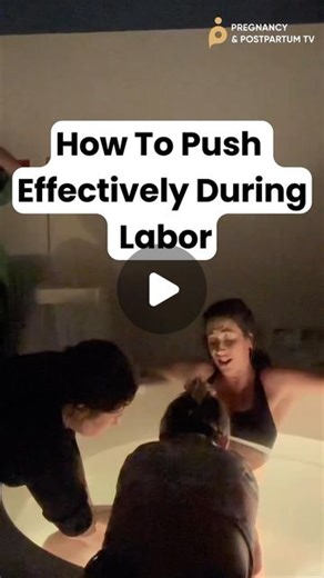 Jessica Pumple | Pregnancy Postpartum TV on Instagram: "I’ve experienced how transformative the right pushing techniques can be during labor. Let’s talk about how you can push more effectively to ensure a smoother delivery and enhance comfort for both you and your baby. 👶💪 1. Wait for the Urge: Delaying active pushing (Laboring Down) until you naturally feel the urge can make a huge difference. This approach, known as ‘laboring down’, can shorten the amount of time you are in active labor, red