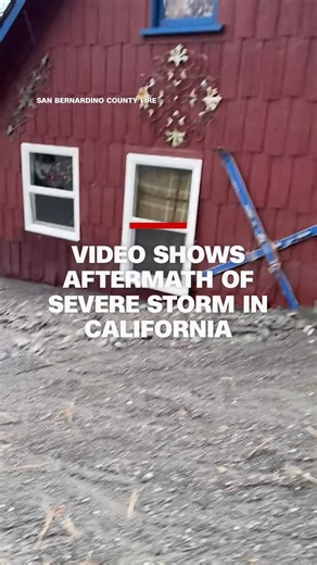 CNN on Instagram: "The Wrightwood community in San Bernardino County was hit by severe thunderstorms that triggered mudslides, rockslides and debris flows, leaving homes and cars buried in the muck. Read more at the link in our bio."