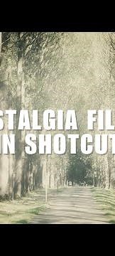 Let's Make It Classic! How Can You Apply the Nostalgia Filter to Your Videos in ShotCut?