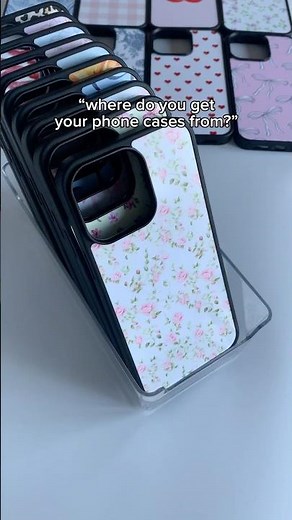 Cute phone cases for iPhone, Samsung and Google Pixel 💓
