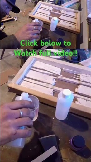 Ashwood + colored resin = beautiful knife handles #shorts #woodworking #crafts