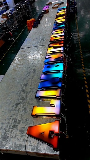 Goodbye, traditional LED Signage. #sign #signage #design #signagedesign #ledsign #sourcefactory #logodesign | jlb sign