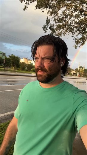 For everyone wondering where my thoughts go on walks in the rain now you know! 😃🚗🌈🌧️☀️ | Brian Drolet