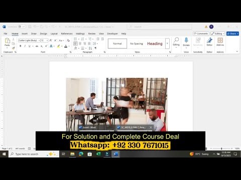 Word 2019 Module 4 End of Module Project 2 | Shelly Cashman | Step-by-Step Tutorial