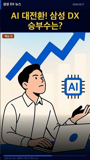 Samsung Electronics DX News Briefing 06/17/2026: Can Samsung DX Overcome Its Crisis Through an AI...
