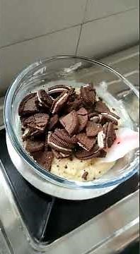 Oreo White chocolate fudge