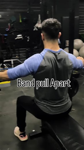 Noble Knight | Noble Performance on Instagram: "🔹Your shoulders don’t need more weight… they need better balance. Band pull-aparts light up the rear delts, mid-back, and rotator cuff, fixing posture, protecting your shoulders, and making every press stronger. Slow reps. Full squeeze. Feel what most people ignore. 🔥 #bandpullapart #shoulderhealth #reardelts #upperback #posturefix prehab injuryprevention strengthtraining functionaltraining athletetraining combatathlete gymeducation trainsmart mo