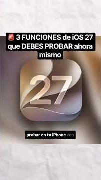🚨 3 iOS 27 FEATURES You MUST TRY right now