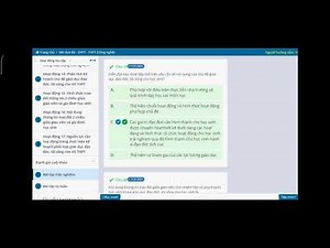 ĐÁP ÁN 30 CÂU TRẮC NGHIỆM CUỐI KHÓA MODULE 8