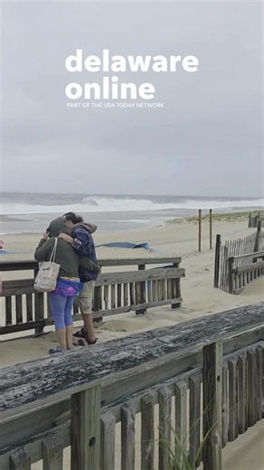 46K views · 325 reactions | This is what Fenwick Island State Park main beach looked like at 3 p.m. Aug. 21, 2025 as Erin moves up the coast. ️Shannon Marvel McNaught for Delaware Online | Delaware Online | Facebook