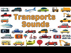 Transport Sounds Challenge For Kids | Guess the Vehicle Sound Game for Kids | Sounds of Transport