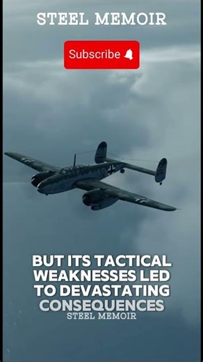 GAMBLE: Why the Bf 110 Failed Germany's Strategy #Luftwaffe #MilitaryHistory