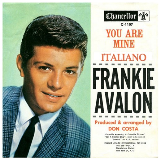 Frankie Avalon - You Are Mine / Italiano