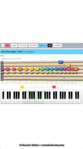 Fretboard Interval Game: Master Intervals on Guitar FAST!