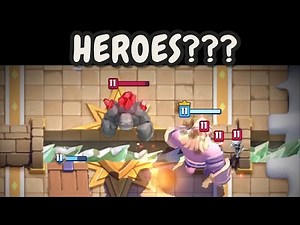 Heroes Are Coming to Clash Royale...