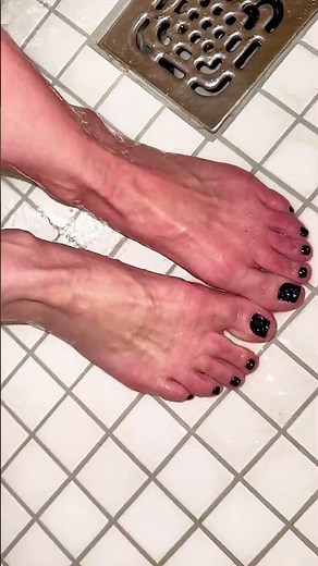 ASMR Foot Shower: Relaxing Barefoot Cleaning Session [4K]