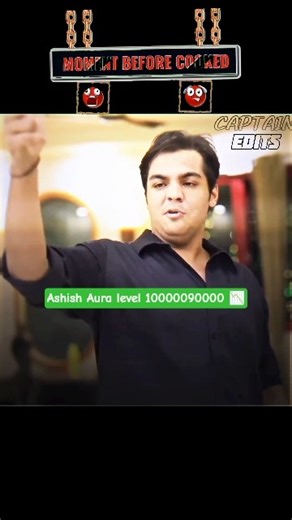 Ashish Aura 📉☠️🥶🥵 #shorts #ashishchanchlani #ekaki #viral