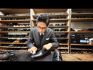 The Process of How the World's Best Shoe Shiner Polishes Shoes to Perfection