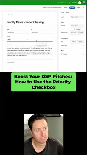 Boost Your DSP Pitches: How to Use the Priority Checkbox