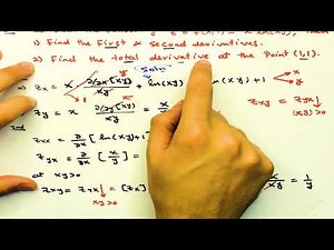 10- Multivariable Calculus | Partial and Total Derivatives Examples (Part-02).