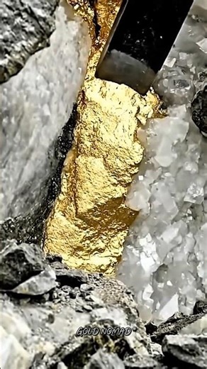 Gold Extraction from Quartz | Hidden Gold Veins Revealed