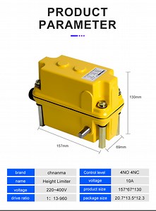[Hot Item] Rotary Height Limit Switch Dxz for Flat Boom Tower Crane /Gantry Eot Crane Tower Crane Automatic Transfer Switch