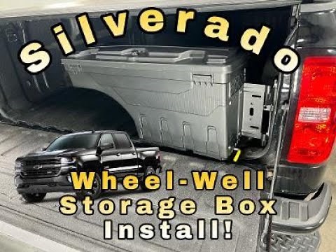 Silverado Wheel-Well Storage Box Install!