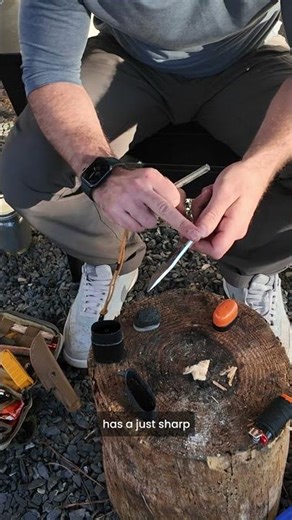 DIY DEODORANT Fire Starter? #survival #diy #firestarter