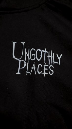 1.7K views · 372 reactions | Want more Ungothly merch? This sweater designed by Glen, and everything else is 20% off with the code BLACKFRIDAY20. Tag us in your pictures of your merch haul and we’ll share them to our story. #ungothlyplaces #2shadows #goth #emo #ootd | Ungothly Places | Facebook