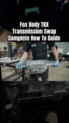 Looking to upgrade to the Tremec TKX in your Fox Body? 🔧 #latemodelresto #shorts