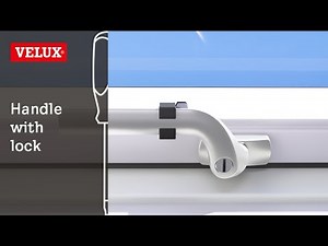 VELUX | How to replace a non locking handle with a handle with lock