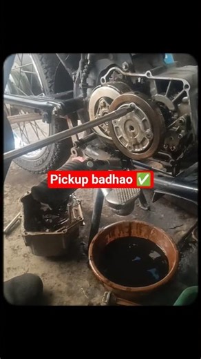 Hero Honda Engine Fitting: Ye galti kabhi mat karna! 🚫 #shorts #automobile #patelbikefixer #honda