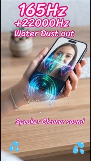 🔔Speaker Cleaner Sound 🔊 Sound to Remove Water from Phone Speaker #speaker