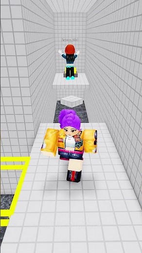 K-Pop Demon Hunters Rumi vs Teamwork Obby! #roblox #shorts