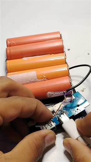 Powerbank Kaise banaya! 🤔 #ytshorts #powerbank
