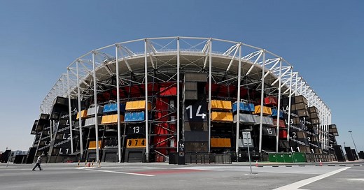 Las curiosidades del Estadio 974, la sede del Mundial de Qatar hecha con contenedores: cuál será su destino después de la Copa del Mundo