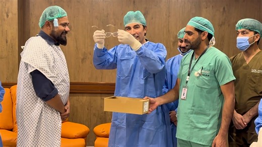 Mr. Farrukh Khan, Director Business Development at Frontier Institute of Ophthalmology - FIO Hospital Karachi, as he successfully undergoes the revolutionary Smile Pro procedure in just #9seconds! Watch how this innovative treatment helped him say goodbye to glasses and regain clear, sharp vision. #SmilePro #9seconds #GetRidOfGlasses #FIOEyeHospital #EyeCareInnovation | Frontier Institute of Ophthalmology - FIO Hospital