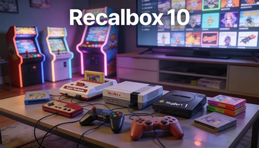 Recalbox 10 est disponible avec une flopée de nouveautés !
