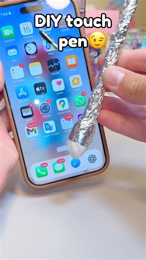 ✒️DIY touch pen✍️￼!? #papercraft #cutecrafts #crafts #craft #diycrafts #thingstodo #cute