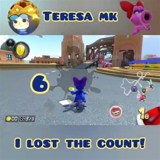 Count those red shells!! ☠️ MK8DX