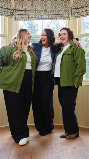 Unfolded - Sustainable Fashion That Changes Lives | Our community chat all things about the Yasmynn shacket ✨ the perfect layering piece which is ideal for all year round #thisisunfolded | Instagram