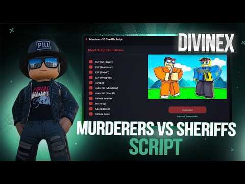 Murderers VS Sheriffs Duels Script NO KEY – Aimbot, ESP, Fly & More! ios/android/pc