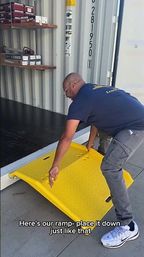 How to Use Container Ramps