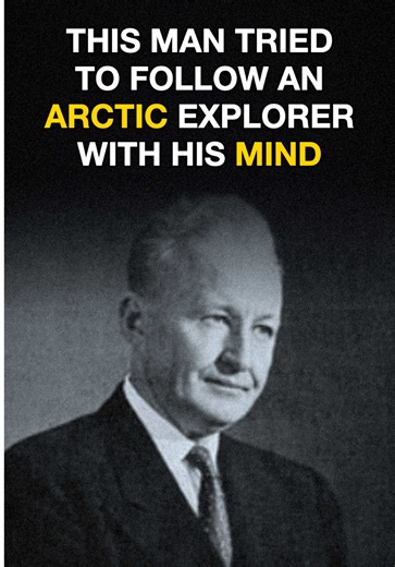 In August 1937 a Soviet plane with six men aboard vanished beyond the North Pole. The explorer Sir Hubert Wilkins spent that winter searching for it by moonlight. Before he left, the writer Harold Sherman proposed an experiment: three nights a week, 11:30 to midnight New York time, Wilkins would think of him, and Sherman, in a dark room on Riverside Drive, would write down whatever came. Sherman kept every sitting for five months. Copies went the next day to a friend, Samuel Emery, whose motto w