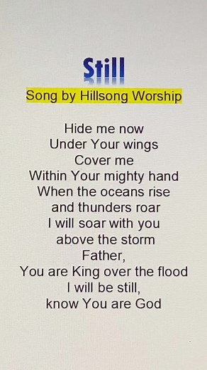 Still Worship Song: Lyrics and Karaoke Experience