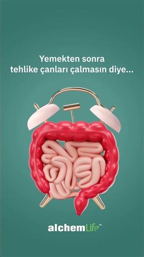 Yemekten Sonra Tehlike Çanları Çalmasın! 🔔
