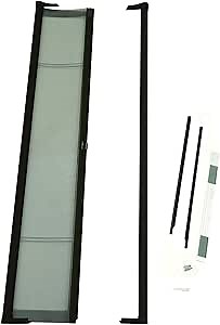 Brisa Retractable Screen Door Finish: Bronze