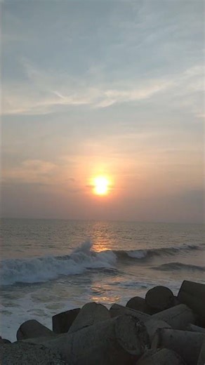 Somnath Temple Gujarat, Sunset in Somnath Sea beach